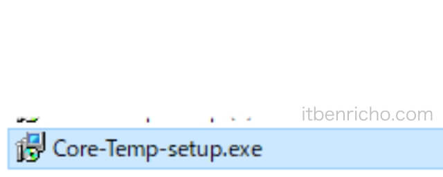 「Core-Temp-setup.exe」
