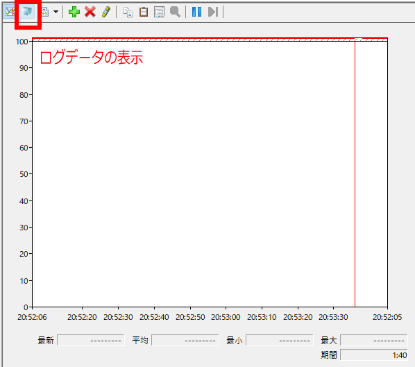 ［Windows11］パフォーマンスモニター「Temperature（温度）」にログデータを表示